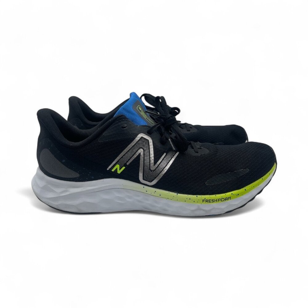 New Balance Fresh Foam Arishi v4 Black Green Running Shoes Men's 11 4E MARISPK4